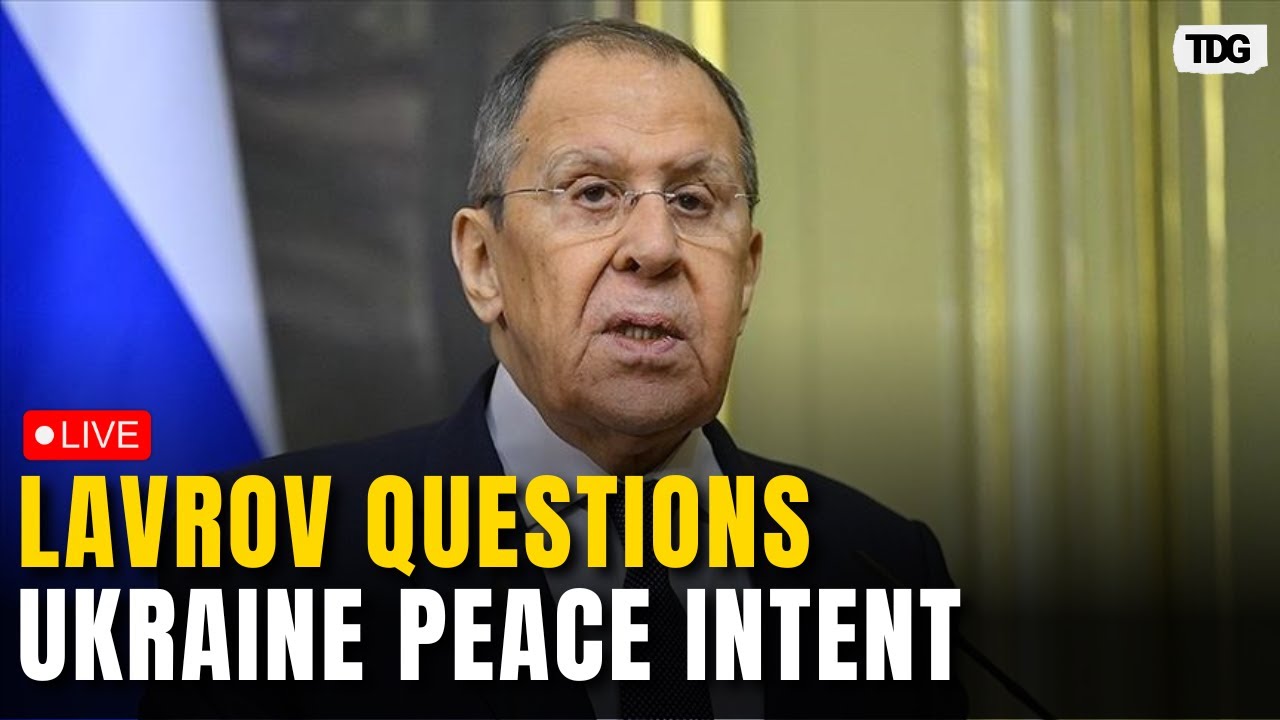 Sergei Lavrov LIVE: Russia’s FM Rejects Ceasefire Focus, Question Seriousness of Ukraine Peace Talks