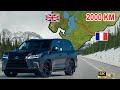 Lexus Road Trip Adventurer | Paris 🇫🇷 to London 🇬🇧 | ETS2 4K | Ultra Graphics