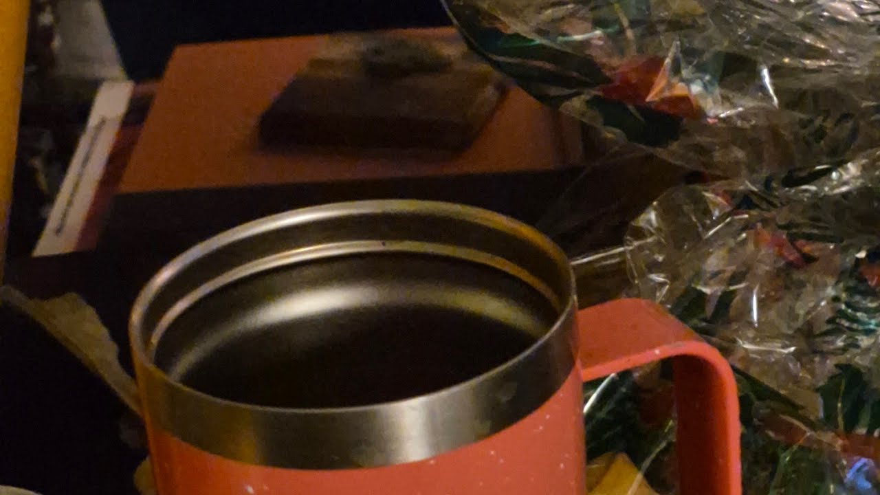 Filling my cup and it overflow it