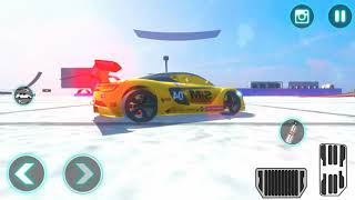 New Extreme City Gt Car Stunts Yellow GT Car Driving Sim 2020 - Android Gameplay Walkthrough screenshot 3