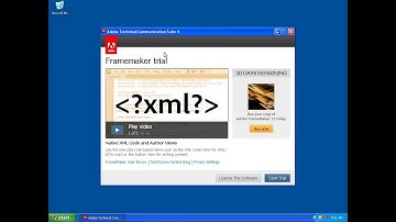 Adobe FrameMaker 11 First Launch