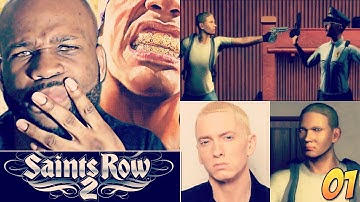 Saints Row 2 Gameplay Walkthrough Part 1 - Creation of Eminem