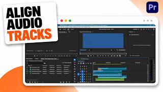 How to Synchronize More Than Two Audio Streams at Once in Premiere Pro