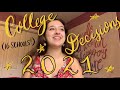COLLEGE DECISIONS 2021! (16 schools!!!) (Allee O'Neil)