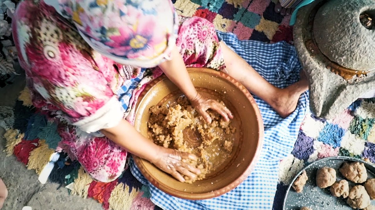 Why ARGAN OIL is So Expensive!! 🇲🇦 Moroccan Village Food