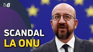 Scandal la ONU. Președintele Consiliului European l-a invitat afară din sală pe ambasadorul rus Scandal la ONU. Președintele Consiliului European l-a invitat afară din sală pe ambasadorul rus