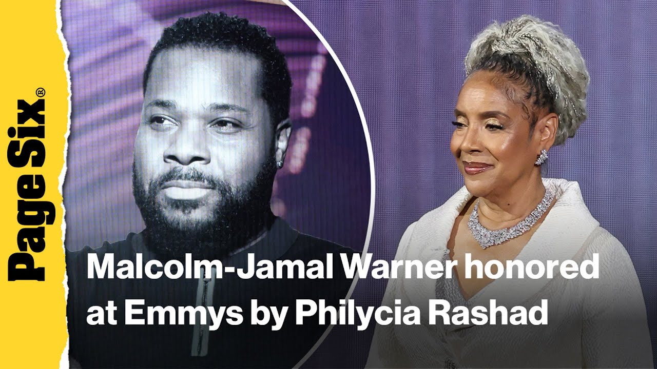 See Malcolm-Jamal Warner honored at 2025 Emmys by TV mom Phylicia Rashad