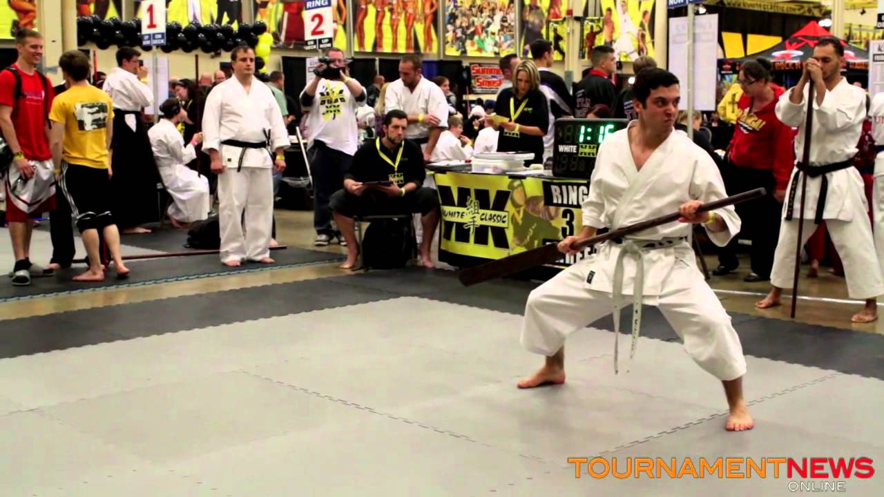 Ryan Shields Traditional Weapons at Kumite Classic 2013 YouTube