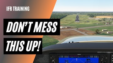 Avoid This Common RNAV Approach Mistake! | G1000 IFR Tutorial