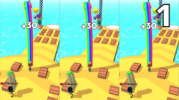 Shortcut Run Gameplay Walkthrough (1 - 15 level) (Android IOS)