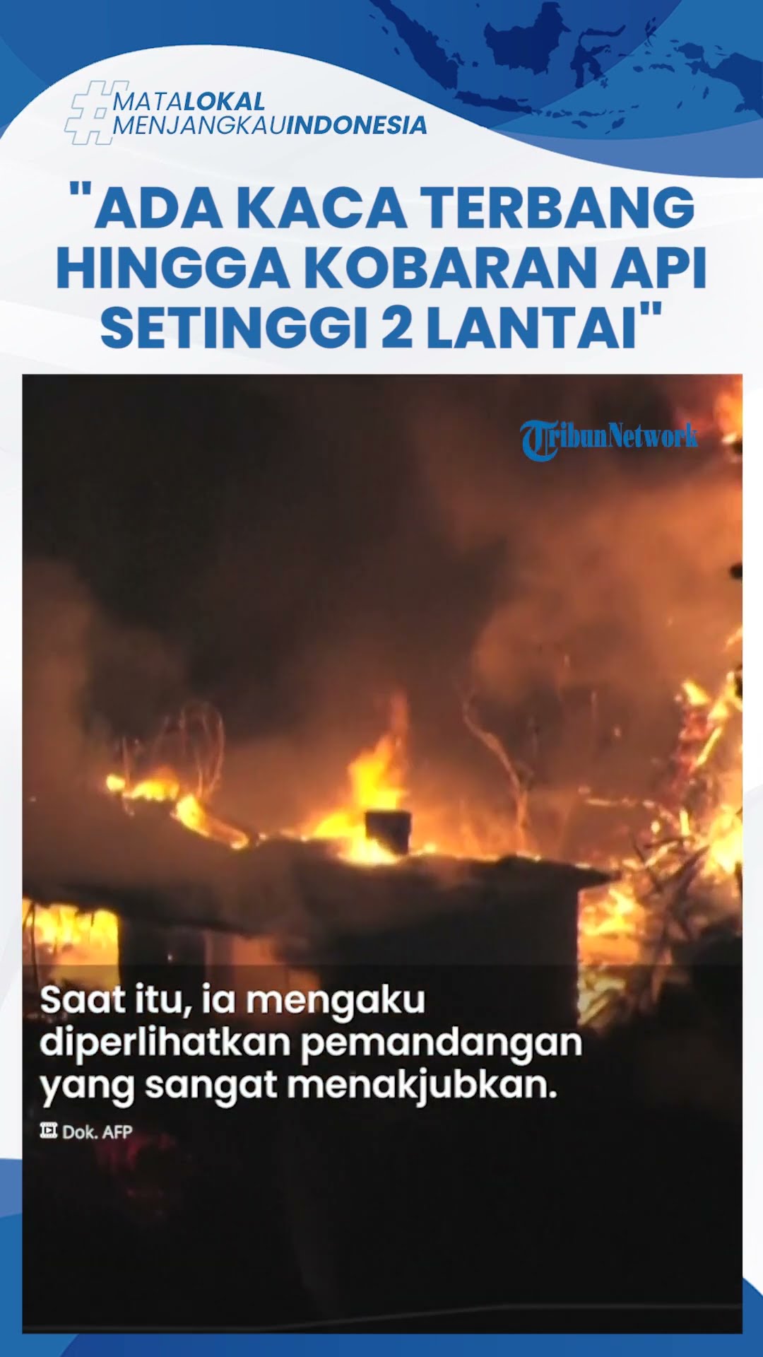 Saksi Kebakaran LA Ungkap Situasi Mencekam, Kaca Berterbangan hingga Kobaran Api Setinggi 2 Lantai