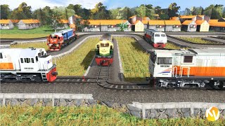 Labirin Track | Maze Track part 2 | Trainz Simulator Indonesia