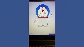 Doraemon Logo Using Python Turtle