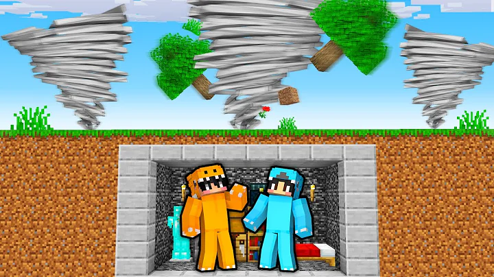GIANT TORNADO vs Underground DOOMSDAY Bunker! - Mi...