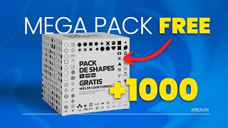 🔥 MEGA Pack SHAPES +1000 !! | Free Download | Pack 2024 by Ruva 12,010 views 4 months ago 8 minutes, 14 seconds