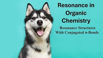 Conjugated Pi Bonds - Resonance Structures for a Molecule with Conjugated Pi Bonds