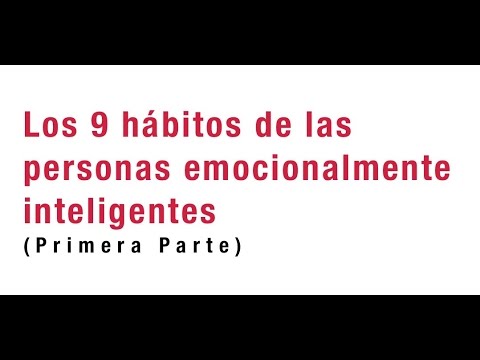 Vídeo: 6 Cosas Que Las Personas Emocionalmente Inteligentes Hacen Cuando Viajan