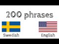 200 phrases - Swedish - English