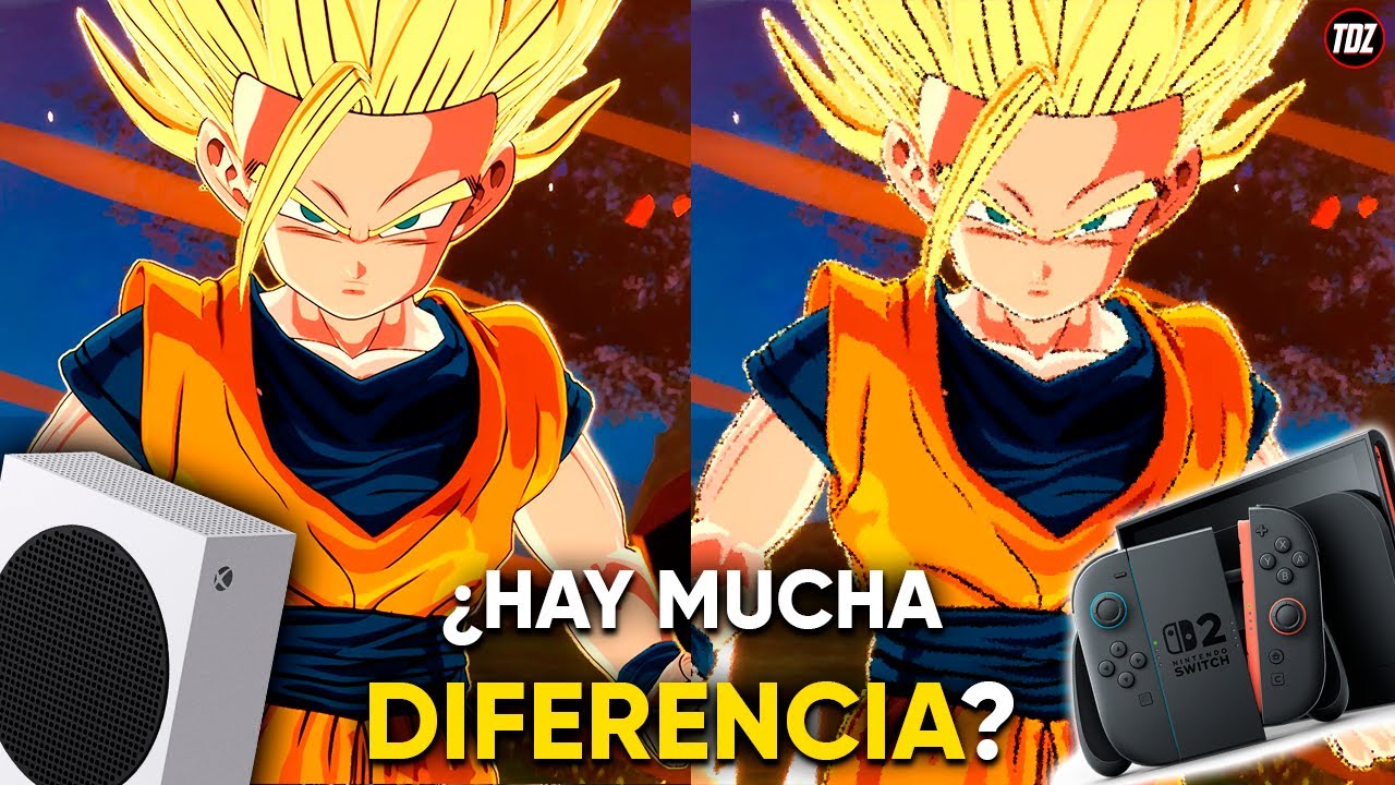 ¿Pudo ser MEJOR en SWITCH 2? Dragon Ball Sparking Zero en XBOX SERIES S y SWITCH 2