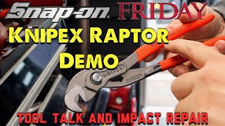 Snap On Friday: New Knipex Raptor Pliers They Look Different But Bite Hard!