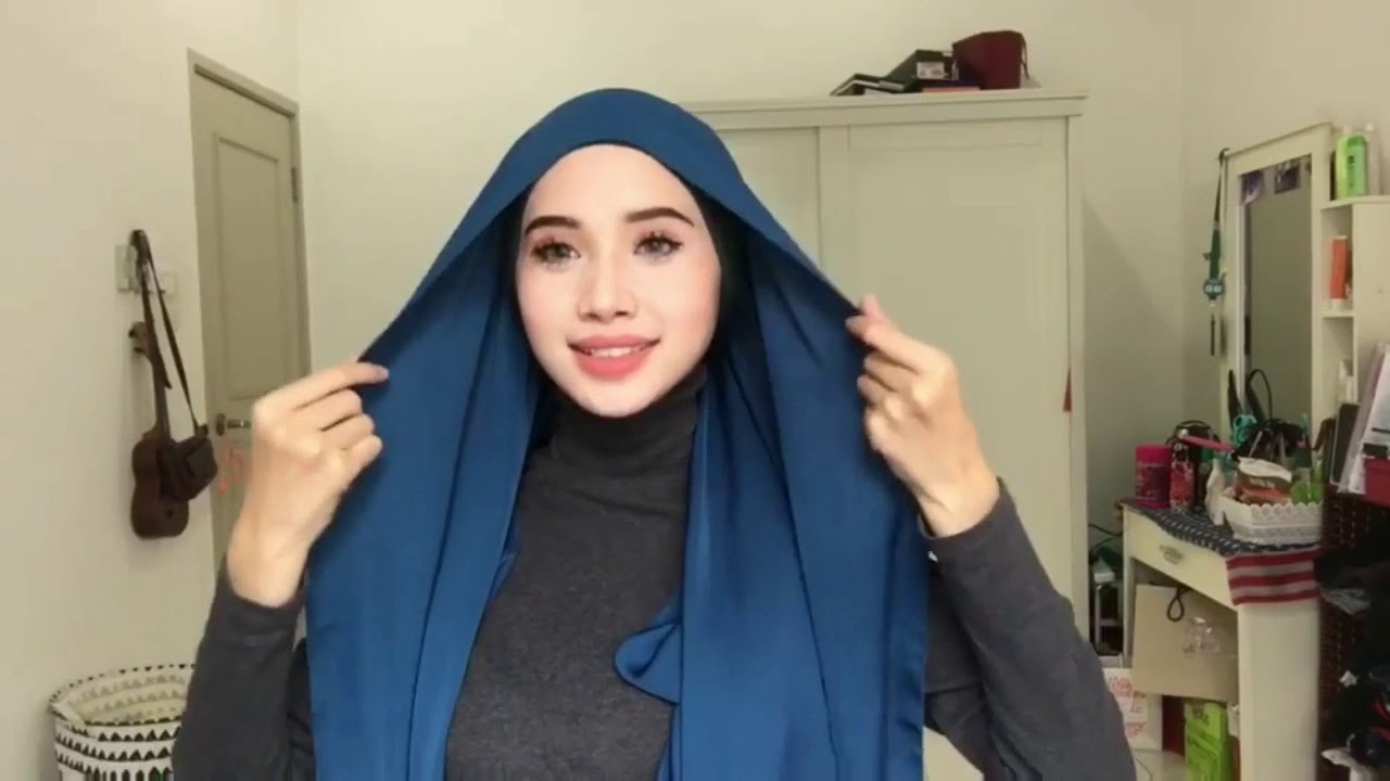 Tutorial Hijab  Pashmina Simple  YouTube