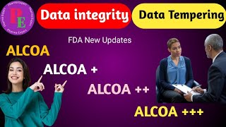 Data integrity| ALCOA and ALCOA+ in Pharmaceuticals | Principles of ALCOA | Data Integrity Principle