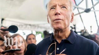 Biden: 'Everything the president says encourages white supremacists'