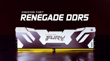 DDR5 Memory with speeds up to 8400MT/s – Kingston FURY Renegade