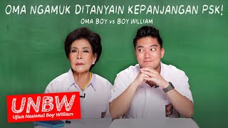 Pertanyaan Ini Bikin Oma Nya Boy William Ngamuk  unbw