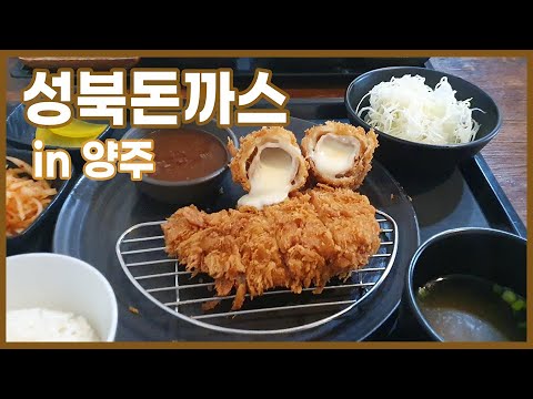 (양주 돈까스) 안심과 등심 모두 부드럽고 바삭한 일식돈까스와 모밀, 우동의 조화 / Soft & crispy pork cutlet with buckwheat  & udon