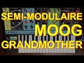 Moog grandmother  formation synthtiseurs modulaire escales buissonnires 2024