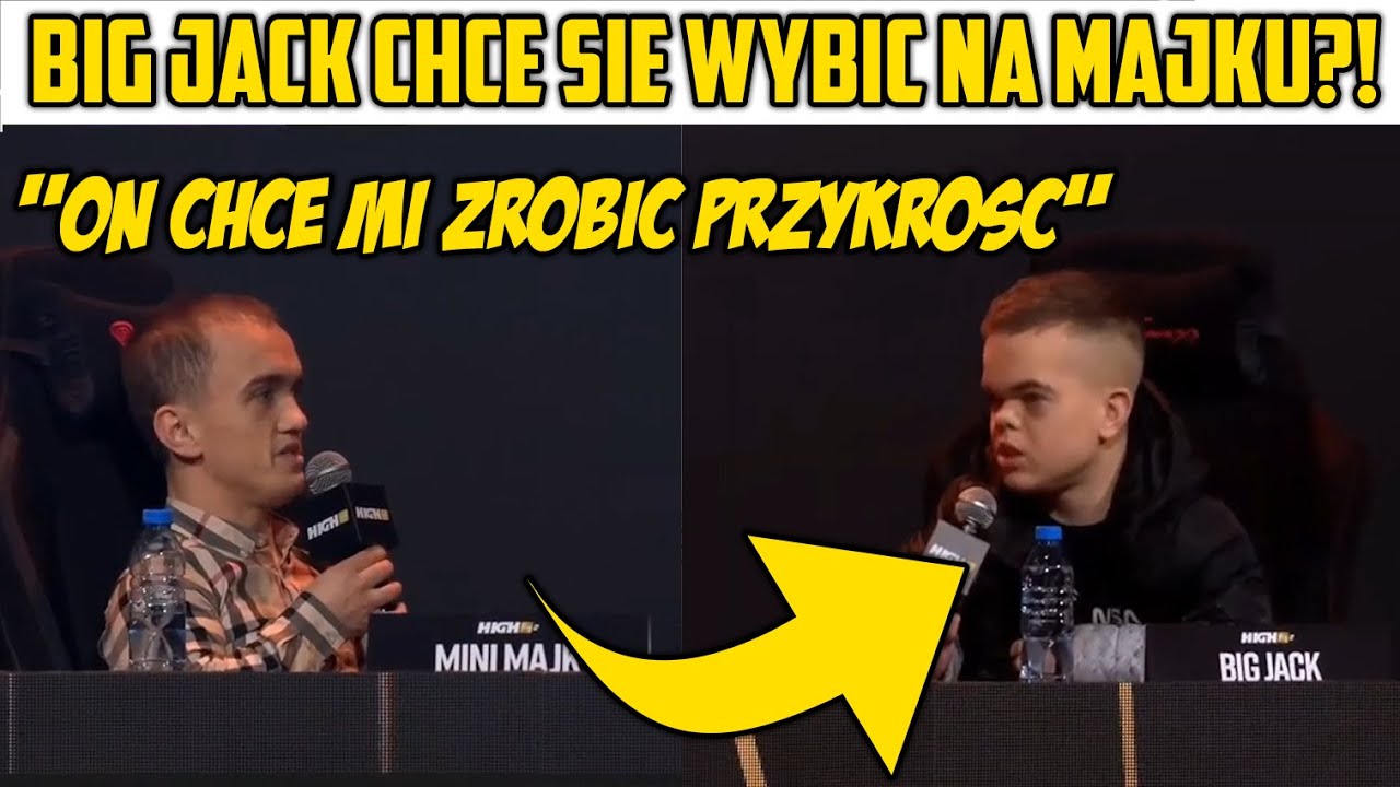 Mini Majk Vs Big Jack Kto Wygrał Gdyby nie MINI MAJK to nie powstałby BIG JACK *HIGH LEAGUE PIERWSZA