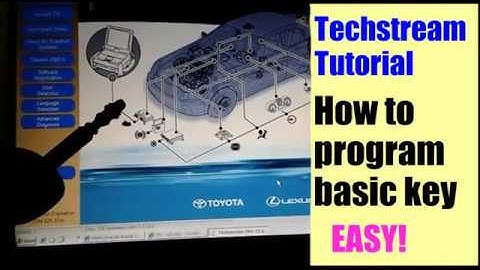 Program Basic Key with Techstream. (Tutorial)