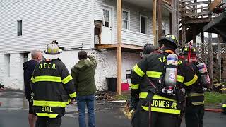 Minor Residential Structure Fire on Main Street in Old Forge PA