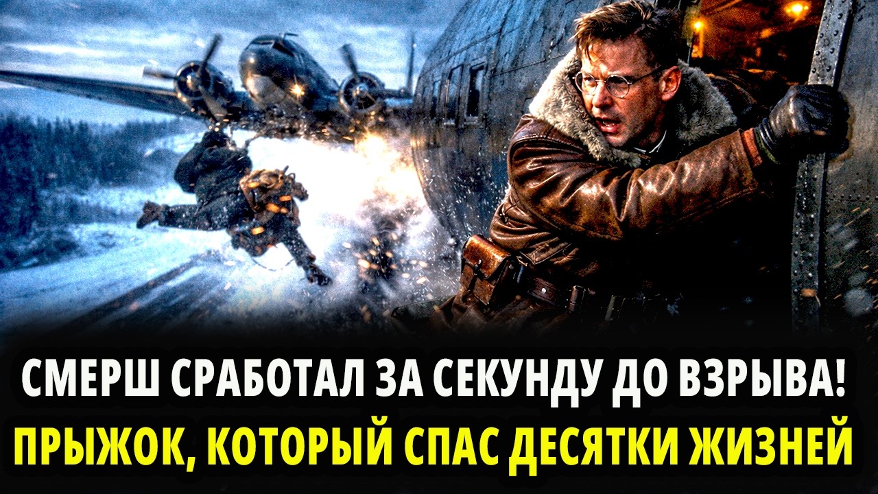 СМЕРШ СРАБОТАЛ ЗА СЕКУНДУ ДО ВЗРЫВА! ПРЫЖОК, КОТОРЫЙ СПАС ДЕСЯТКИ ЖИЗНЕЙ