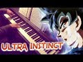 Dragon Ball Super - Clash of Gods (Ultra Instinct Theme Extended) Advanced Piano Solo