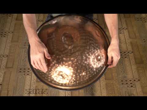 Saraz Handpan D Minor 11 ( Stainless Steel )