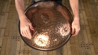 Saraz Handpan D Minor 11 Stainless Steel
