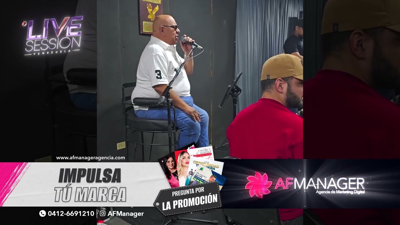 "AL RITMO DE LA NOCHE" / LIVE SESSION DE ARGENIS CARRUYO, EL VOLCÁN DE ÁMERICA