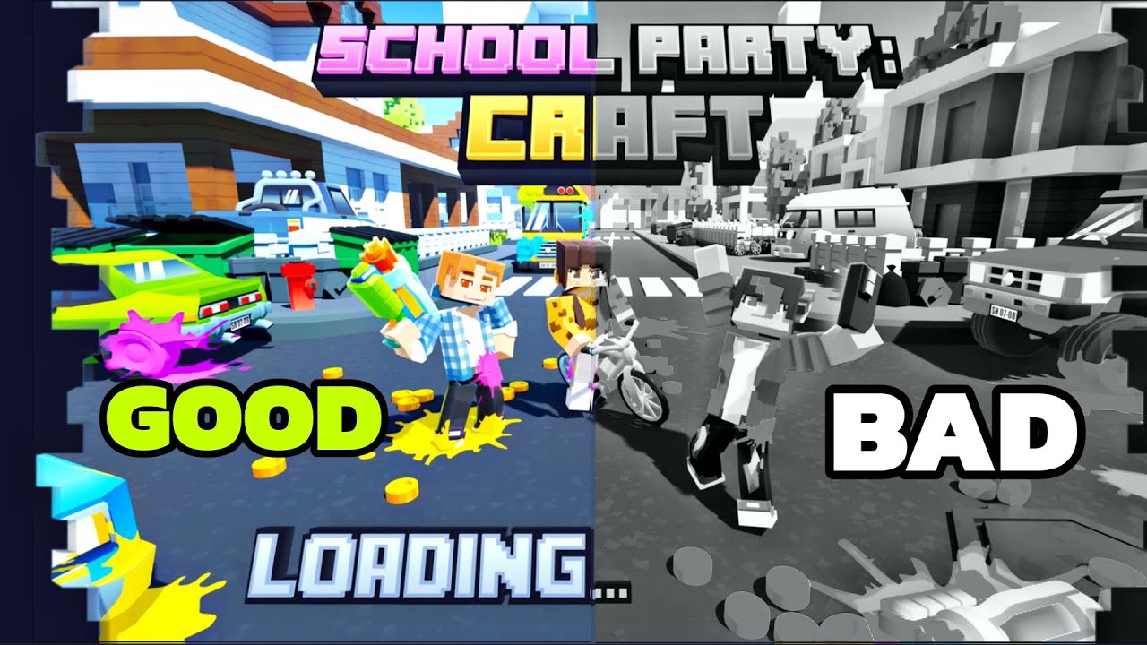 SCHOOL PARTY CRAFT UPDATE CHANGER PARTY CRAFT GAME MULTIPLAYER YouTube