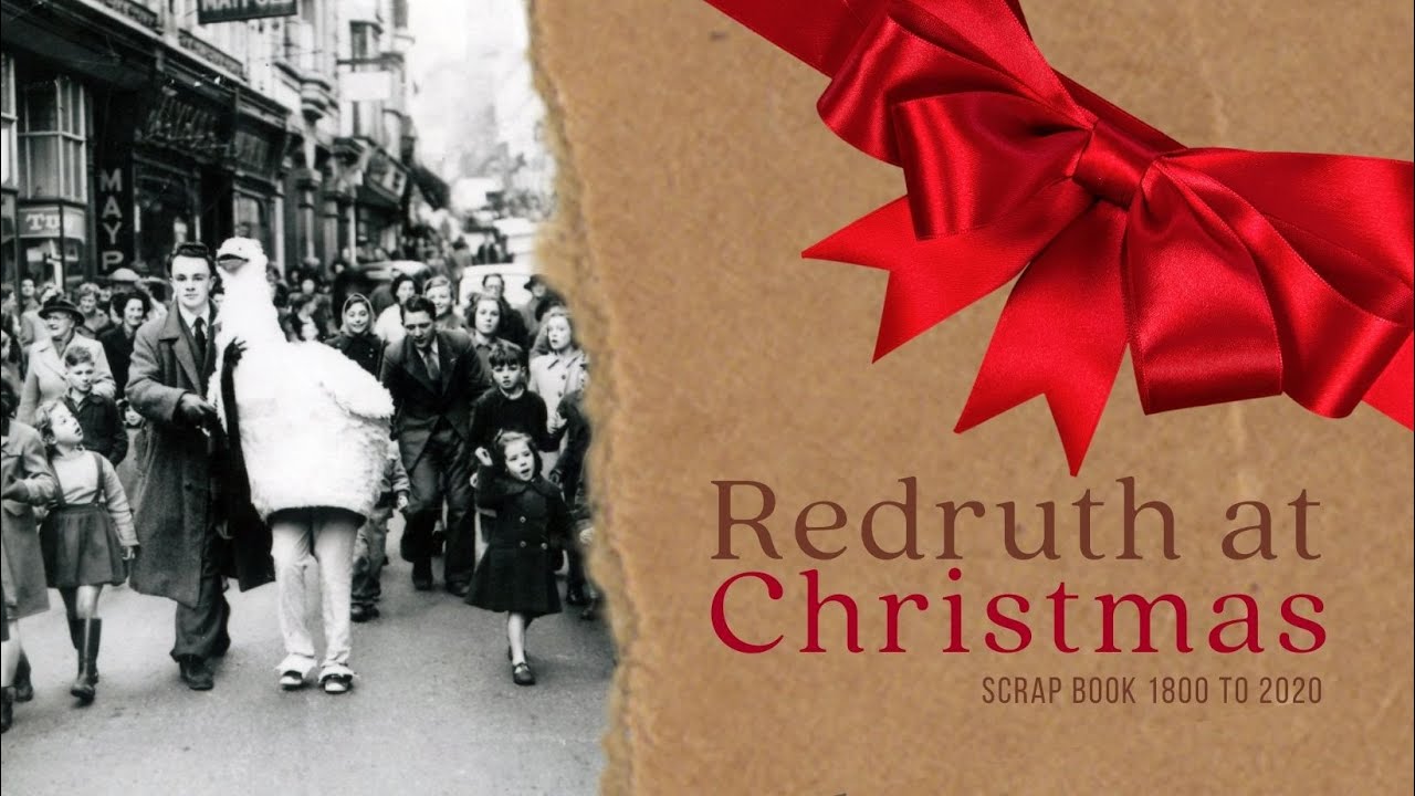 A nostalgic look through Redruth at Christmas - 2020, Cornwall