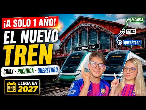¡UNA NUEVA ERA FERROVIARIA! Así se prepara Buenavista para los trenes de 2027🚂