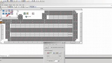 Plant Simulation Warehouse Simulation