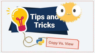 Copy Vs. View in python