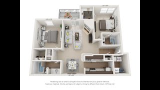 #1302 | The Oak | 975 Sqft
