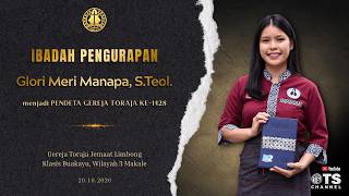 🔴 [LIVE] - Ibadah Pengurapan GLORI MERI MANAPA, S.Teol. menjadi Pendeta Gereja Toraja ke-1428