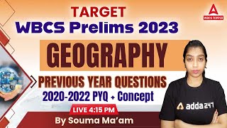 WBCS Prelims Geography Previous Year Question Paper | WBCS Prelims Preparation 2023 screenshot 4
