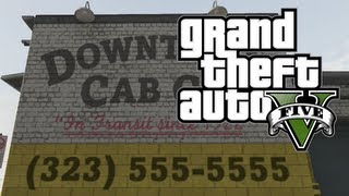 GTA V - How To Get FREE Taxi Service FOR LIFE in Grand Theft Auto V (GTA 5)