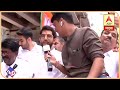 Mumbai  worli  vaibhav parab talks with aditya thackeray in rally  abp majha