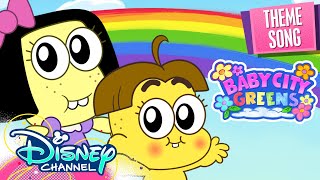 BABY BIG CITY GREENS | NEW SERIES | Official Theme Song | @disneychannel